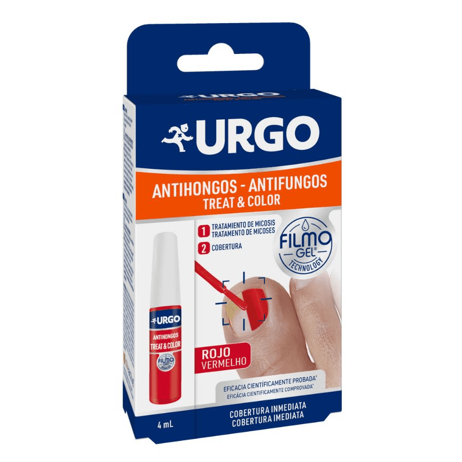Urgo Antihongos Treat & Color Rojo 4ml